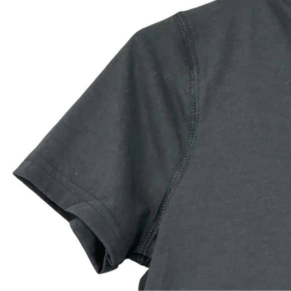 Adidas Youth Girls Climalite Ultimate V-Neck Short Sleeve Tee Black Size XL - Picture 2 of 11